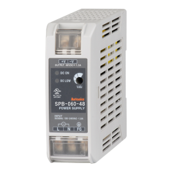 SPB-060-48  48VDC Çıkış 1,3A 60W Giriş 100-240VAC Giriş Raya Montaj Anahtarlamalı Güç Kaynağı